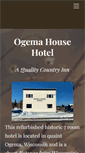 Mobile Screenshot of ogemahousehotel.com